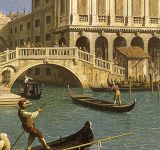 Canaletto: View of the Riva degli Schiavoni, Venice - oil on canvas (1735-1739) - Toledo Museum of Art 