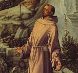Giovanni Bellini (ca. 1430-1516): Saint Francis in the Desert - oil and tempera on poplar wood (ca. 1480) - The Frick Collection
