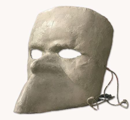 Modern example of the Bauta mask
